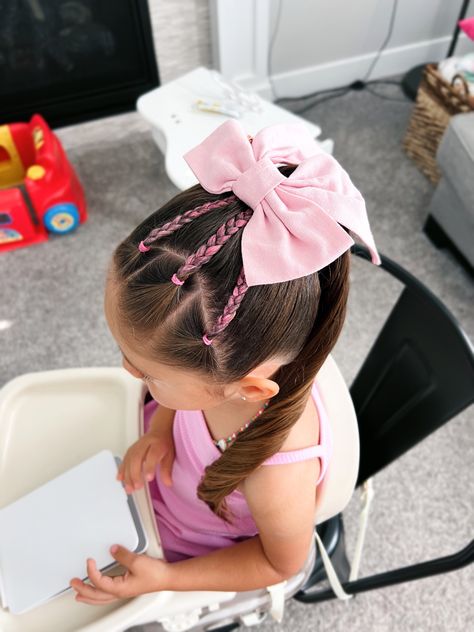 Kids Barbie Hairstyle, Ballerina Hairstyles Kids, Barbie Hairstyles For Kids, Barbie Bday, Easy Toddler Hairstyles, Diva Hair, Barbie Inspiration, Cute Toddler Hairstyles, Barbie Hairstyle