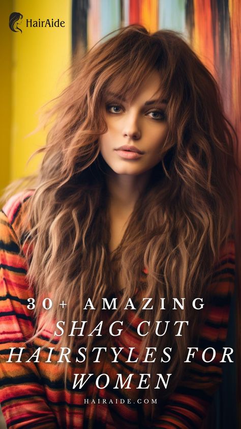 Long Shag Cut Hairstyles For Travel, Edgy Long Haircuts, Choppy Layers For Long Hair, Long Shag Cut, Summer Hair Inspo, Medium Shaggy Hairstyles, Long Shag Hairstyles, Shag Cut, Women Haircuts Long