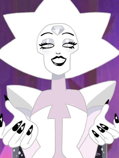 White Diamond Steven Universe Pfp, White Diamond Pfp, White Diamond Steven Universe Icon, The Diamonds Su, White Diamond Steven Universe Fan Art, White Diamond Fanart, The Diamonds Steven Universe, Su White Diamond, Steven Universe White Diamond