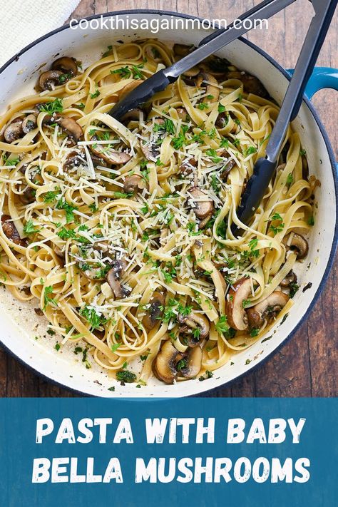 Recipes With Baby Bella Mushrooms, Baby Portabella Mushroom Recipes, Bella Mushroom Recipes, Baby Bella Mushroom Recipes, Herbs Uses, Portabella Mushrooms Recipes, Baby Bella Mushrooms, Portobello Mushroom Recipes, Mushroom Recipes Pasta