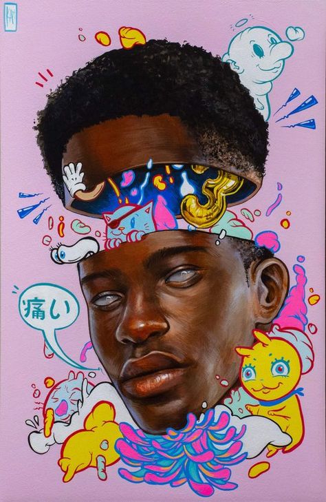 Art Mignon, Afrocentric Art, 캐릭터 드로잉, Arte Sketchbook, Arte Inspo, Art Et Illustration, Dope Art, Acrylic Paintings, Graphic Design Posters