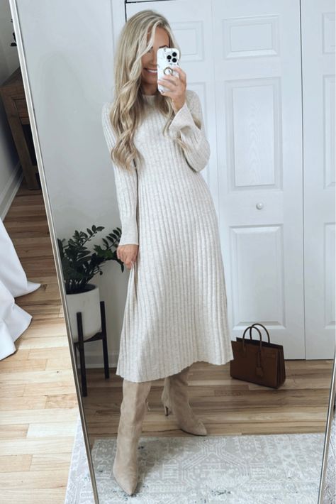 Modest Winter Dresses, Winter Dressy Outfits, Modest Dress Outfits, Modest Fall Dresses, Gingham Cardigan, Sweater Dress Outfit Winter, Burgundy Midi Skirt, Comfy Office, Modest Winter Outfits