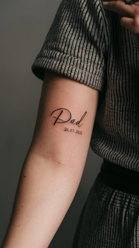 19 Memorial Tattoo Ideas For Passed Loved Ones Small Memorial Tattoos Multiple People, Tattoo Ideas Memorial Dads, Remembrance Tattoo Ideas Dads, Memorial Tattoo Designs For Dad, Memories Last Forever Tattoo, Mom Passing Tattoos, Simple Memorial Tattoos Dads, Love One Tattoo Passed, Lost Dad Tattoo