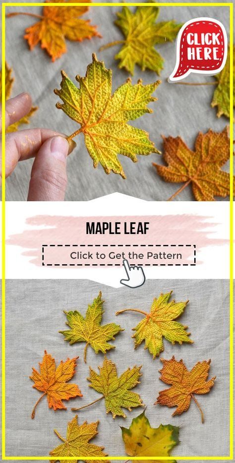 Inspired by Vallie - valindigo@gmail.com - Gmail Crochet Maple Leaf, Crochet Fall Decor, Crochet Feather, Crochet Plants, Crochet Leaf, Crochet Leaf Patterns, Pattern Leaf, Fall Crochet Patterns, Fall Crochet