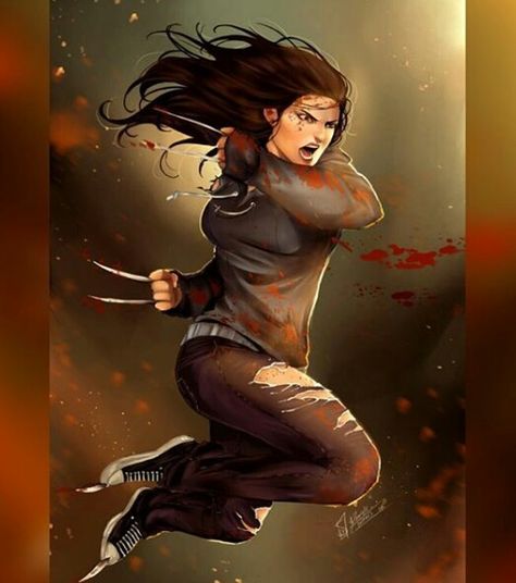 X-23/Laura Kinney X-23 Fanart, All New Wolverine, Laura Kinney, Wolverine Art, The Wolverine, Wolverine Marvel, Comics Anime, Marvel Comic Universe, Comics Girls