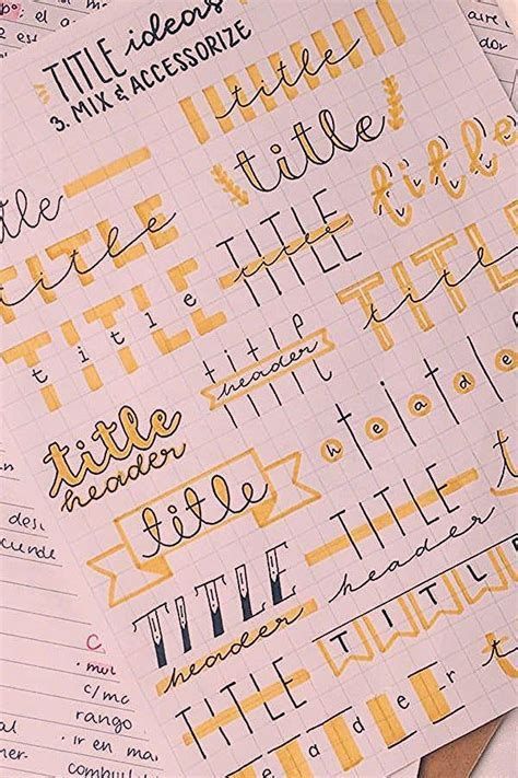 Header Ideas, Crazy Laura, Bullet Journal Headers, Ideas Journal, Title Ideas, Inspiration Journal, Bullet Journal Ideas Templates, Bullet Journal Banner, Font Ideas