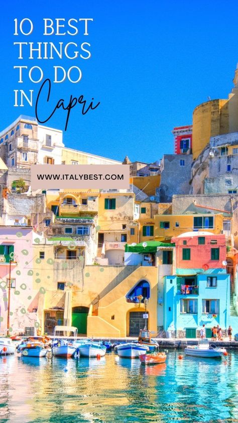 Things To Do Bucket List, Italy Trip Planning, Island Of Capri, Capri Island, Isle Of Capri, Travel To Italy, Explore Italy, Capri Italy, Italy Travel Tips