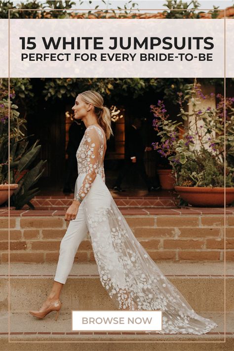 Rehearsal Dinner Outfit For Bride Jumpsuit, White Jumpsuits For Women Wedding, Bride Romper Wedding Day, Rehearsal Dinner Jumpsuit For Bride, Casual Wedding Rehearsal Outfit, Bride Rehersal Outfits, Casual Rehearsal Dinner Outfit For Bride, Casual Bridal Outfit, Casual Rehearsal Dinner Outfit