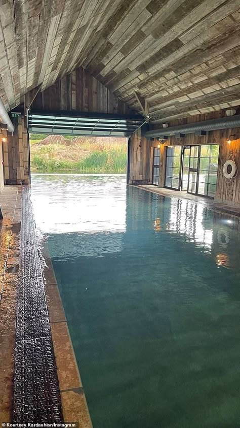 Soho Farmhouse Aesthetic, Soho Farmhouse Interiors, Lakeside Farmhouse, Milan Aesthetic, Scotland Holiday, Kourtney Kardashian And Travis Barker, Kourtney Kardashian And Travis, 2025 Travel, Soho Farmhouse