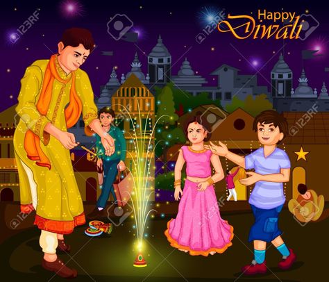 Not only love your family but also let them feel your love. | Alok – An Illumination Diwali Festival Drawing, Significance Of Diwali, Dora Memes, Diwali In Hindi, Diwali Status, Diwali Holiday, Truck Tattoo, Festival Paint, Happy Diwali Wallpapers