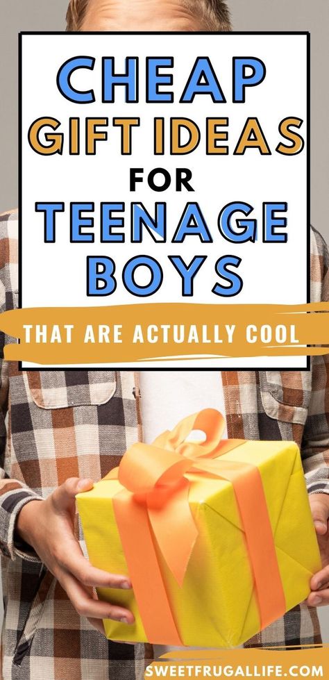 Teen Boy Gift Ideas, Gifts For Teenage Guys, Gift Ideas For Teen Boys, Gift Ideas For Teenage Boys, Boy Gift Ideas, Cheap Birthday Gifts, Cool Gifts For Teens, Teenage Guys, Family Projects