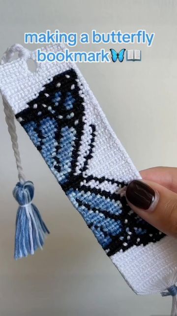 Alpha Bracelet Bookmark, Butterfly Bookmark Tutorial, Get Back Into Reading, Butterfly Macrame, Macrame Bookmark, Bookmark Making, Bookmark Tutorial, How To Make Butterfly, Butterfly Bookmark