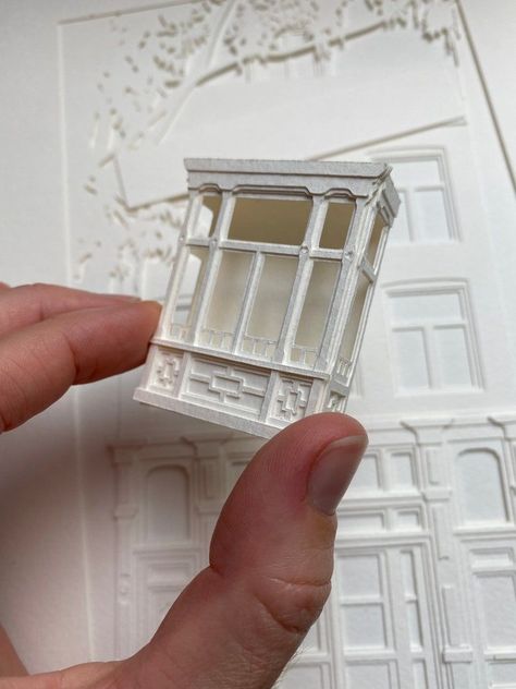 The Secret to Making Picture-Perfect Paper Crafts (It's Easier Than You Think!) Creative Paper Design, Architecture Model Paper, Paper Design Ideas, Paper Miniatures, Interior Architecture Drawing, Architecture Life, Architecture Design Sketch, Architecture Model Making, Paper House