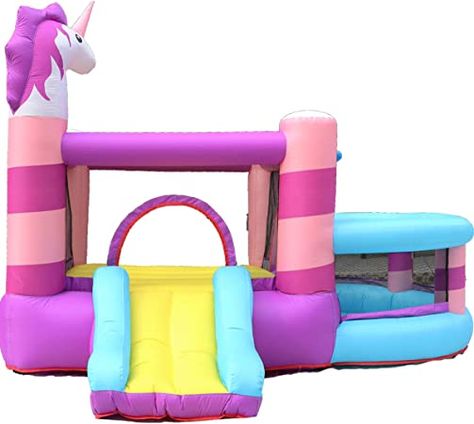 Slide Ball Pit, Kids Bouncy Castle, House With Slide, Bounce House With Slide, Inflatable Castle, Kids Castle, Jumping Castle, Toddler Outdoor, Bouncy House