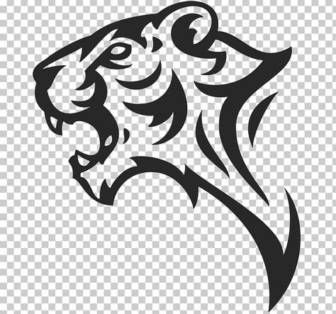 Tiger Logo Png, Tiger Face Drawing, Logo Design Infinity, Tiger Stencil, Tiger Symbol, Tiger Silhouette, Black And White Clip Art, Peak Logo, Tiger Vector