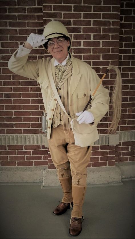 Paleontologist Aesthetic Outfit, Paleontology Outfit, Paleontologist Costume, Adventurers Guild, Adventurer's Guild, Steampunk World, The Haunted Mansion, Big Top, Haunted Mansion