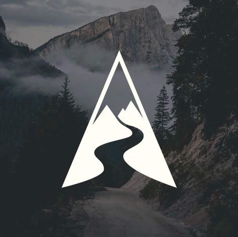 Letter A Mountain Logo, Mountain Logo Design Minimalist, Mountains Logo Design, Mountain Logo Design Ideas, Hiking Logo Design, Mountain Logo Minimalist, Trekking Logo, Outdoors Logo Design, North Logo