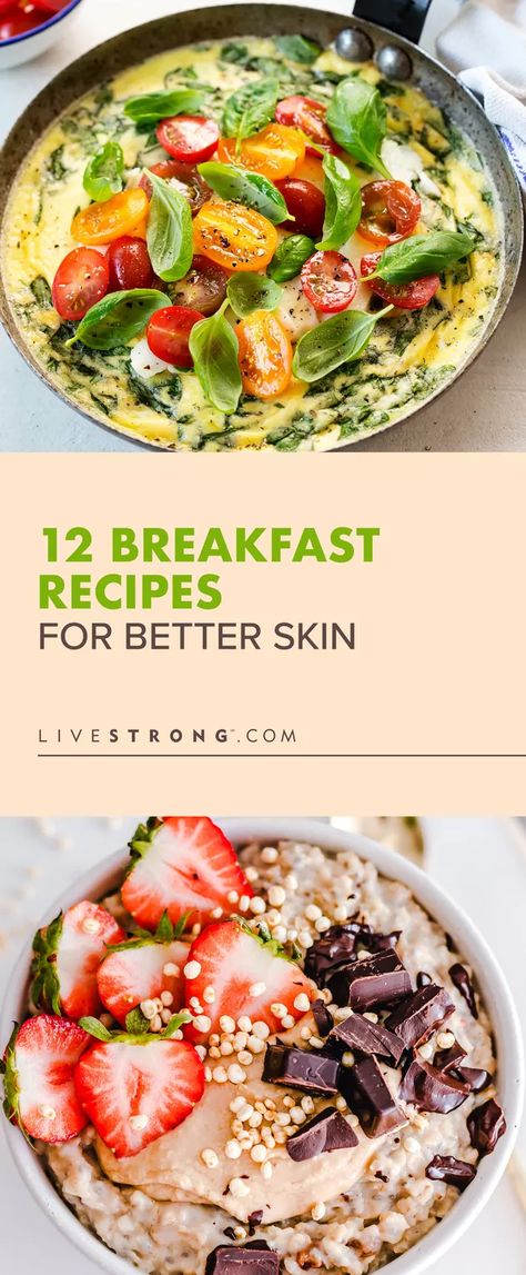 Healthy Breakfast For Skin, Breakfast For Healthy Skin, Healthy And Filling Breakfast, Healthy Skin Meals, Detox Breakfast Ideas, Pagan Diet, Recipes For Healthy Skin, Pretty Meals, Detox Lunch