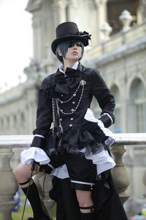 Ciel Phantomhive Cosplay Outfit, Ceil Phantomhive Cosplay, Judge Outfit, Ciel Phantomhive Outfit, Butler Outfit, Easy Anime Cosplay, Jing Y Jang, Ciel Cosplay, Ciel Phantomhive Cosplay