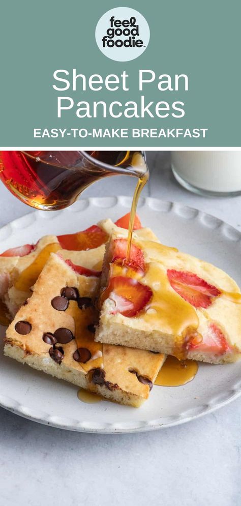 Sheet Pan Pancakes, Pan Pancakes, Feeding A Crowd, Breakfast Brunch Recipes, Sharing Board, Breakfast And Brunch, Tasty Recipes, Brunch Recipes, Food Bloggers