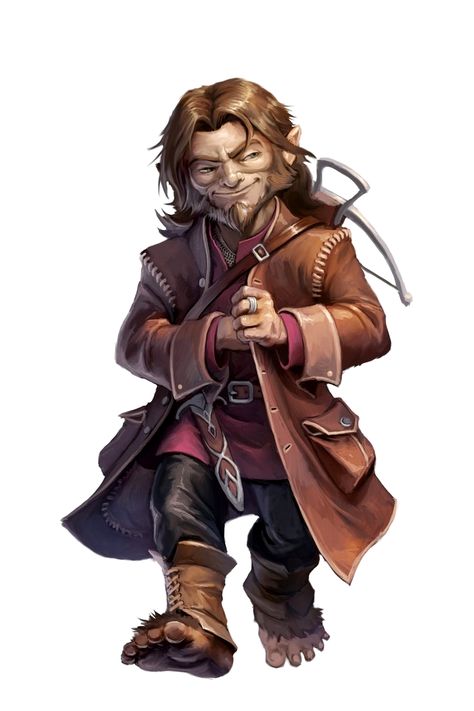 Halfling Ladro Dnd Rouge, Dnd Halfling, D D Rogue, Halfling Rogue, Pathfinder Character, Heroic Fantasy, Dungeons And Dragons Characters, Dnd Art, Fantasy Male