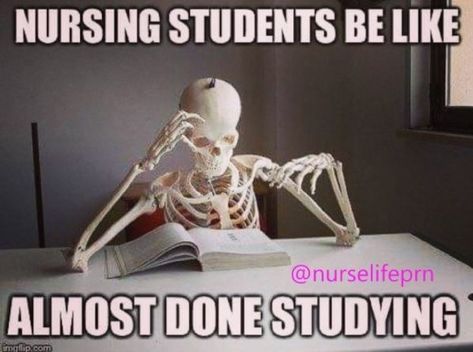 This is a list of common things that nursing students go through with funny memes to accompany them. Skeleton Studying, School Memes Student, Medische Humor, Nursing School Funny, Nursing School Quotes, Nursing School Memes, Nursing Student Humor, Nursing Funny, Nursing School Prerequisites