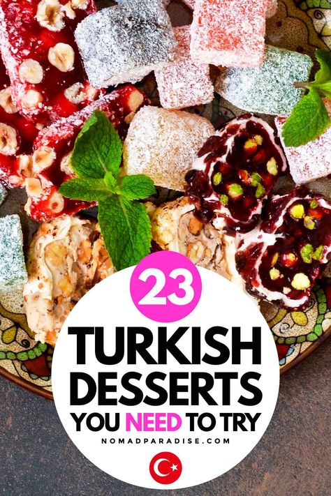 How To Make Turkish Delight, Turkish Dessert Recipes, Christmas Treats To Share, Turkish Delight Recipes, Turkish Cookies, Turkish Delight Recipe, Random Desserts, Turkish Candy, Turkish Snacks