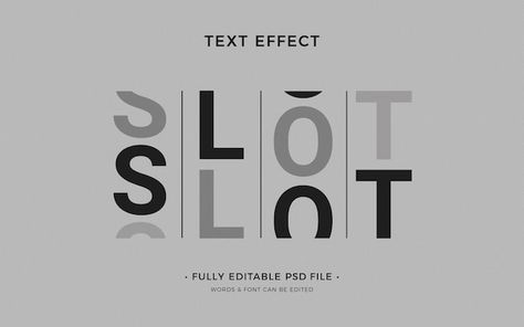 PSD slot machine text effect | Premium Psd #Freepik #psd #letters #alphabet #typography-alphabet #alphabet-letters Alphabet Typography, Word Fonts, Typography Alphabet, Letters Alphabet, Logo Psd, Technology Icon, Text Animation, Card Banner, Presentation Template Free