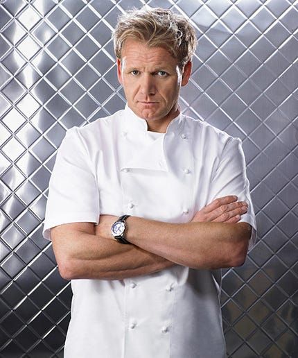 Gordon Ramsay Just Weighed In On A Great Debate+#refinery29 Chef Ramsey, Bar Rescue, Modern Cooking, Kitchen Nightmares, Chef Gordon, Chef Gordon Ramsay, Gorgeous Man, Potty Mouth, Chef Coat