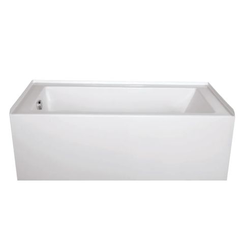 Hydrosystems SHA6632AWP-WHI-RH Shannon 66" Three | Build.com Bathtub Alcove, Easy Tile, Modern Tub, Hydro Systems, Drain Tile, Tub Doors, Home Simple, Whirlpool Bathtub, Acrylic Bathtub