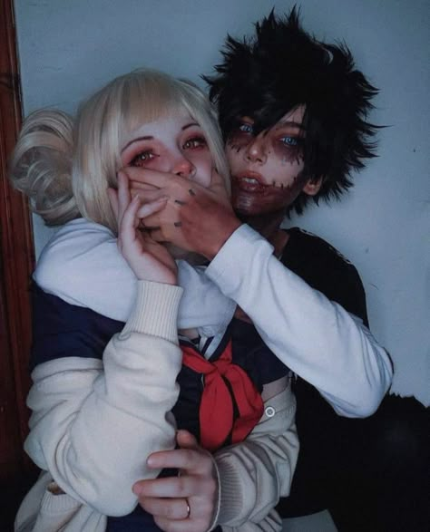 Toga And Dabi, Dabi And Toga, Dabi X Toga, Bnha League Of Villains, Todoroki Cosplay, Twin Costumes, Cosplay Couple, Dabi Todoroki, Couples Cosplay