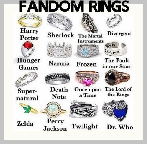 Rings Fandom Rings, Citate Harry Potter, Stile Harry Potter, Buku Harry Potter, The Fault In Our Stars, Divergent, Maze Runner, Narnia, Book Nerd