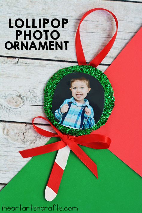 Lollipop Photo, December Crafts, Christmas Crafts For Toddlers, Preschool Christmas Crafts, Ornament Craft, Christmas Crafts For Kids To Make, Christmas School, Preschool Christmas, Christmas Classroom