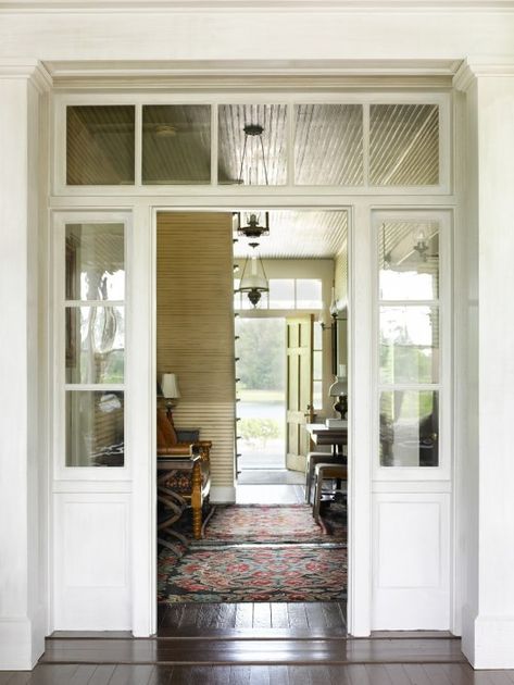 Interiors: Edwards Antiques & Interiors  Architecture: Historical Concepts | Homes Historical Concepts, Ribbon Collar, Antebellum Homes, Farmhouse Entryway, Concept Home, Old Farm Houses, Greek Revival, Architecture Old, Traditional Architecture