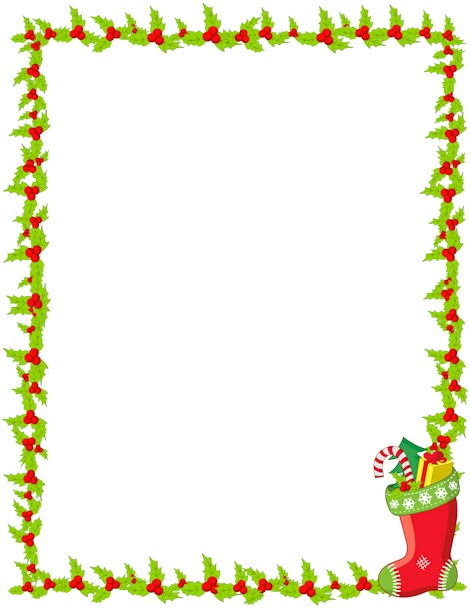 Christmas Clipart Border, Christmas Boarders, Free Christmas Borders, Trin For Trin Tegning, Christmas Letter Template, Portfolio Kindergarten, Christmas Stationary, Christmas Borders, Free Gif