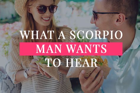 Looking to win over that attractive Scorpio man in your social circle? It’ll help if you know the right things to say. Scorpio men can be won over by simple sweet talk, so loading up your arsenal of effective compliments could be crucial to wooing your crush. Keep reading to find out how to flirt with that sexy Scorpio stud! #scorpioman #scorpio #zodiac #relationship #advice #love #horoscope #love #dating #datingtips Scorpio Male Pisces Female, Scorpio Facts Men, Scorpio Likes You, How To Attract A Scorpio Man, Scorpio Men Zodiac Facts, November Scorpio Men, Scorpio Men In Bed, Scorpio Zodiac Facts Man, Scorpio Men Traits