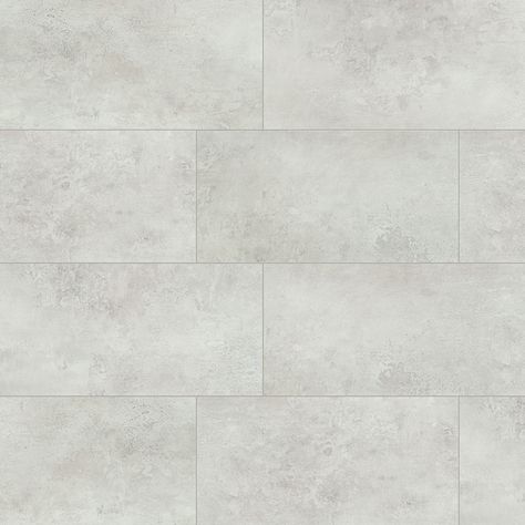 Mountains Gray Vinyl Flooring | Luxury Vinyl Tile | LVT Trecento Rigid Core Collection Luxury Vinyl Tile Bathroom, Gray Vinyl Flooring, Mediterranean Living Room Decor, Vinyl Tile Bathroom, Revere Pewter Paint, Lvt Tile, Pewter Paint, Kitchen Living Space, Mediterranean Living Room