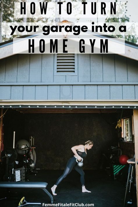 Convert your own garage into a home gym with these easy steps. #homegym #garagegym #athomegym Garage Into Gym, Women Hormones, Homemade Gym Equipment, Build Endurance, Intermittent Fasting For Women, Fasting For Women, Fit Club, Fat Loss Tips, Fitness Challenges