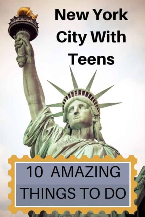 10 Ultimate New York City Attractions With Teens - Go Far Grow Close New York City Attractions, New York City Vacation, Bus Tour, Usa Travel Guide, Ellis Island, New York City Travel, Usa Travel Destinations, Nyc Trip, United States Travel