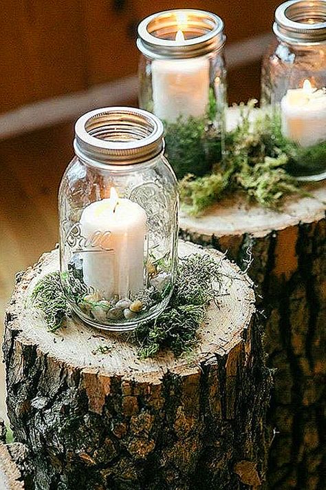 Gorgeous Mason Jars Wedding Centerpieces ❤ See more: http://www.weddingforward.com/mason-jars-wedding-centerpieces/ #weddings Wedding Centerpieces Mason Jars, Deco Champetre, Tafel Decor, Jar Decor, Wedding Floral Centerpieces, Mason Jar Wedding, Rustic Wedding Centerpieces, Mason Jar Centerpieces, בר מצווה