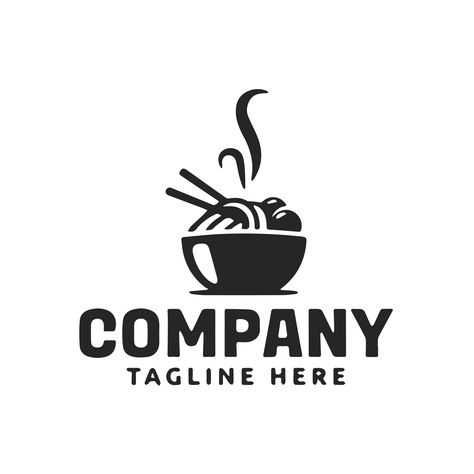 Noodle Logo Design, Noodles Logo, Logo Snack, Noodle Logo, Font Logo, Logo Food, 로고 디자인, Brand Logo, Logo Design