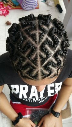 Iverson Braids, Man Braids, Boy Braids, Braids For Men, Boy Braids Hairstyles, Men Braids, Cornrow Hairstyles For Men, New Natural Hairstyles, Braids For Boys