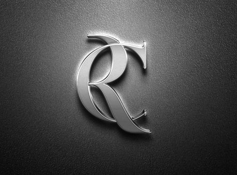 R C Logo Design, Letter R Tattoo Ideas, Cr Logo Design, Letter R Tattoo, Rc Logo, Coffee Shop Logo Design, Logo Online Shop, Procreate Ipad Tutorials, S Logo Design