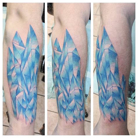 Maddie on Instagram: “Icey ❄️❄️❄️ Fire side comin soon !!! #ice #icetattoo #icicles #icecrystals #crystals #crystaltattoo #myheroacademia #myheroacademiatattoo…” Ice Crystal Tattoo, Icicle Tattoo, Ice Tattoo Ideas, Ice Tattoo, Half Sleeve Tattoos For Men, Sleeve Tattoos For Men, Crystal Tattoo, Water Tattoo, Half Sleeve Tattoos For Guys