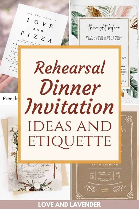 Who Do You Invite To Rehearsal Dinner, Raised Head Table Wedding, Wedding Rehearsal Invitations Wording, Rehearsal Party Invitations, Rehearsal Dinner Soup Bar, Grooms Dinner Invitations, How To Plan A Rehearsal Dinner, Rehearsal Dinner Balloon Decorations, Unique Rehearsal Dinner Ideas