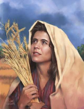 In Modesty Ruth Bible, Ruth 2, Book Of Ruth, Women Of The Bible, Bible Illustrations, Virtuous Woman, Bible Images, Bible Women, Bible Characters