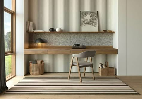 Japandi Interior, 아파트 인테리어, Study Table, Home Office Design, Study Room, 인테리어 디자인, Pisa, Home Office Decor, Table Design