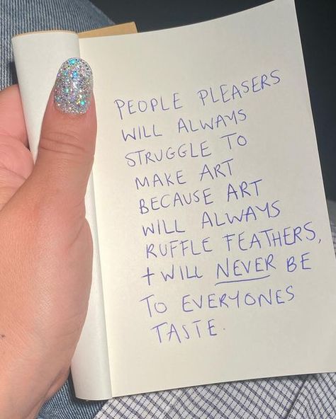 People Pleaser Art, People Pleaser Aesthetic, Stop Being Nice, Artists Way, Big Feelings, Pleasing People, The Artist's Way, Being Nice, Work Journal