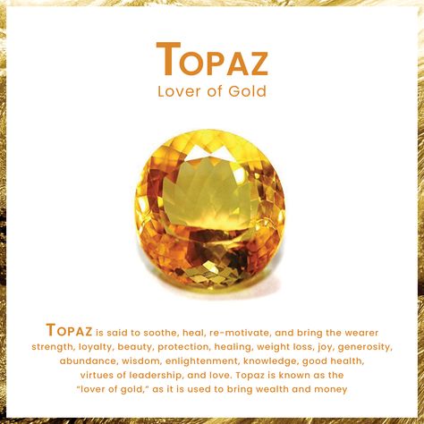 💫Topaz is said to soothe, heal, re-motivate, and bring the wearer strength, loyalty, beauty, protection, healing, weight loss, joy, generosity, abundance, wisdom, enlightenment, knowledge, good health, virtues of leadership, and love. 💛Topaz is known as the “lover of gold,” as it is used to bring wealth and money.💛 #gemstone #stoneoftheday #crystalshealing #topaz #topazgemstone #topazgemstonehealing #crystalenergyhealing #crystalsforhealing #gemstonehealing #crystalhealer #gemexi Topaz Stone Yellow, Precious Stones Ring, Yellow Gold Gemstone Rings, Blue Topaz Rings, Topaz Rings, Jewelry By Brand, Precious Stones Rings, Crystal Healer, Gold Topaz