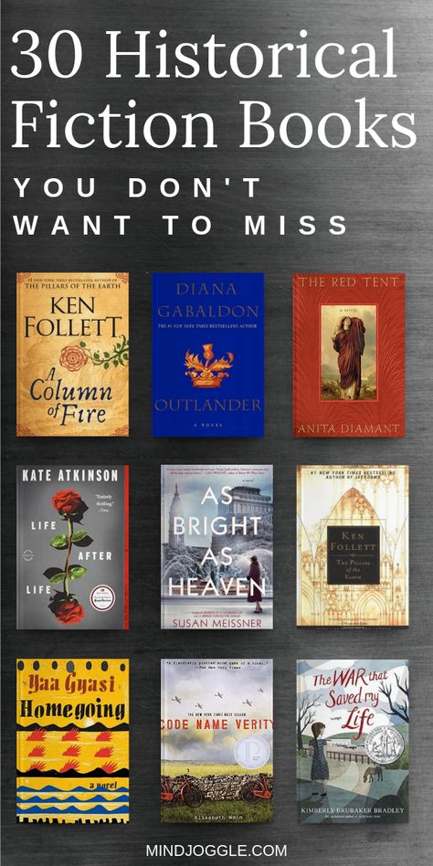 30 Historical Fiction Books You Don't Want to Miss. Must-read historical fiction novels to add to your lifetime reading list. #books #booklist #reading #readingchallenge #2019books #amreading #readinglist Atc Coins, Storybook Land, Book Mobile, Fiction Books To Read, Best Historical Fiction Books, Best Historical Fiction, Books Everyone Should Read, Leadership Books, Historical Fiction Novels